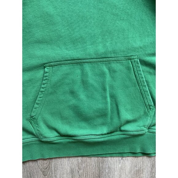 Vintage Y2K Nike Mini Swoosh Green Hoodie Sweater Sports Gym Basketball XL - Picture 5 of 12